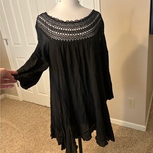 UMGEE black dress.  Size small.   Cute loose fit.  Nice length.    Like new